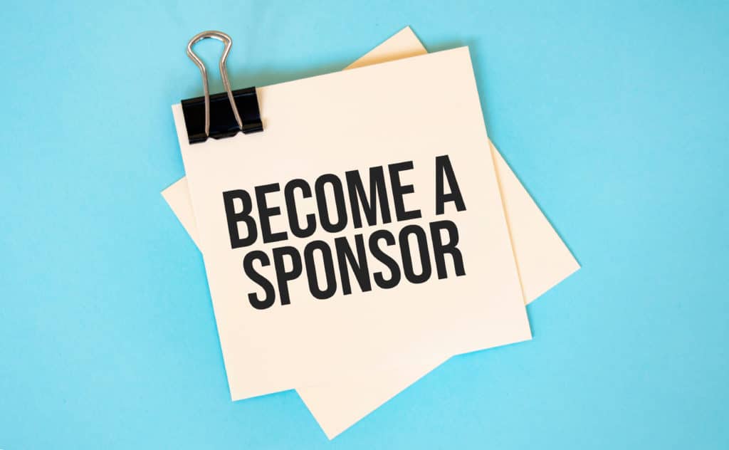 become a sponsor